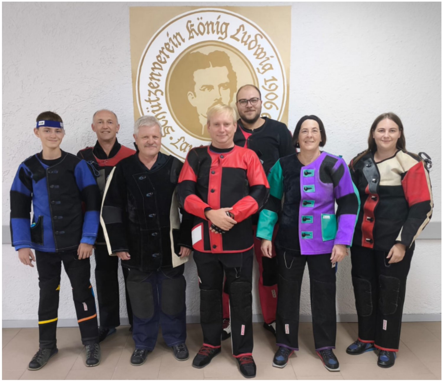 Mannschaftsfoto Freundschaftskampf SV König Ludwig Lautzkirchen gegen Enzian Reinheim