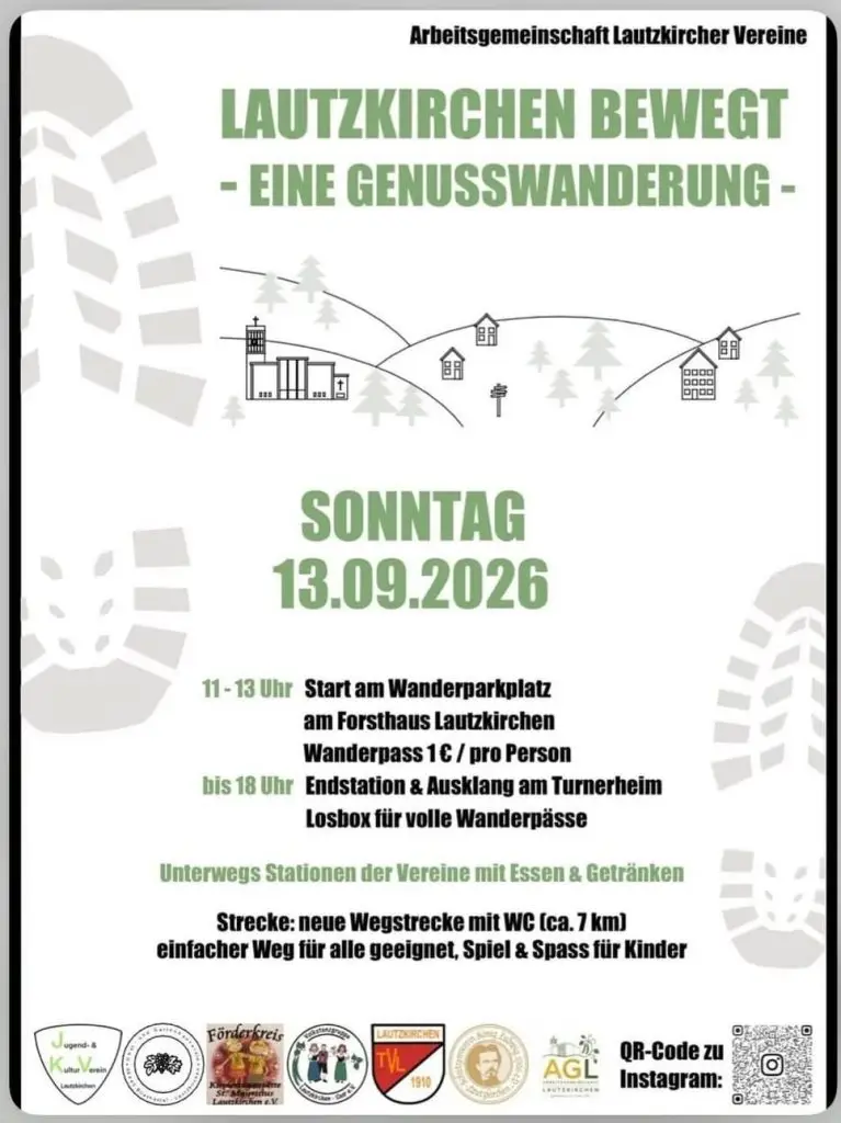 Lautzkirchen bewegt – Genusswanderung am 13.09.2026