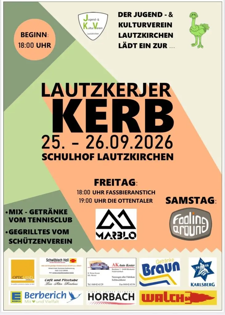 Lautzkerjer Kerb 25.–26.09.2026